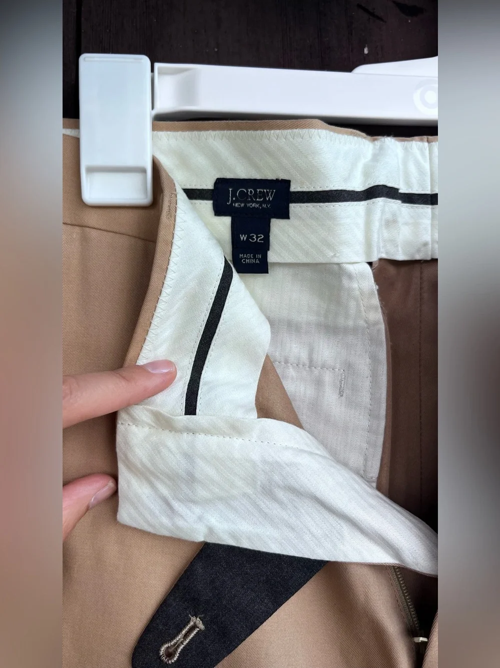J.Crew Ludlow suit pants tan summer suit 32